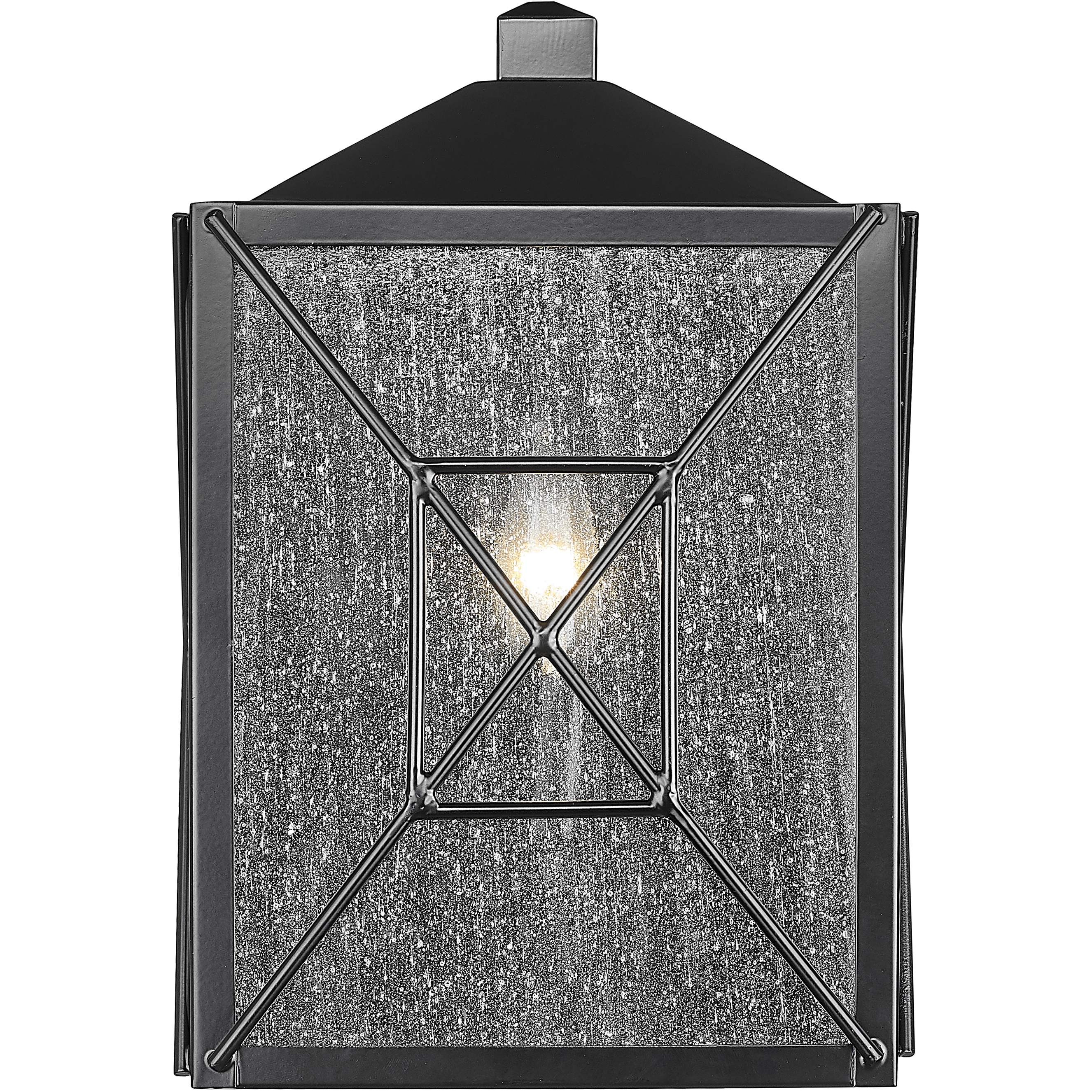 Caswell 1 Light 12.63 inch Powder Coated Black Outdoor Wall Sconce